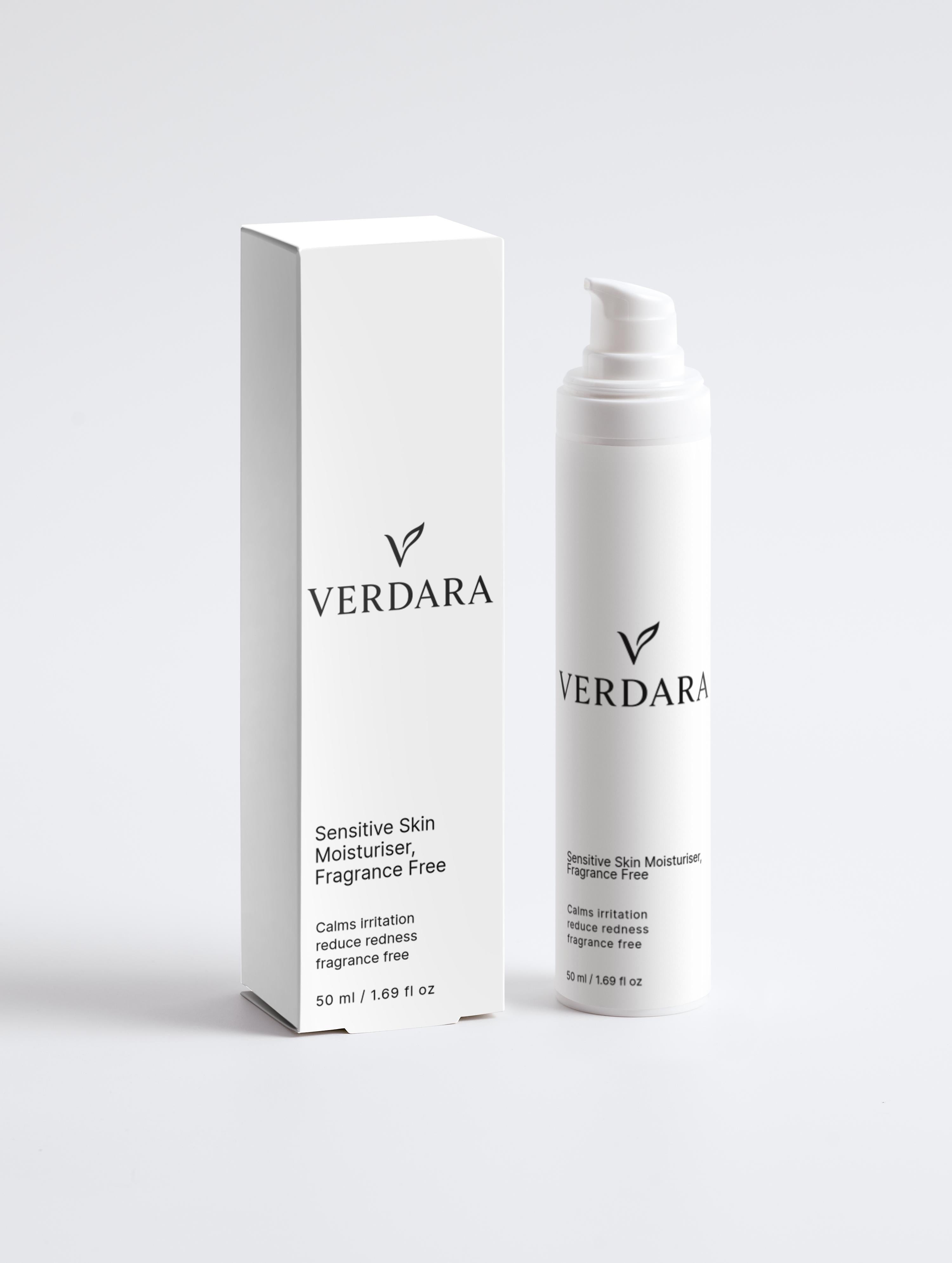 Sensitive Skin Moisturiser, Fragrance Free