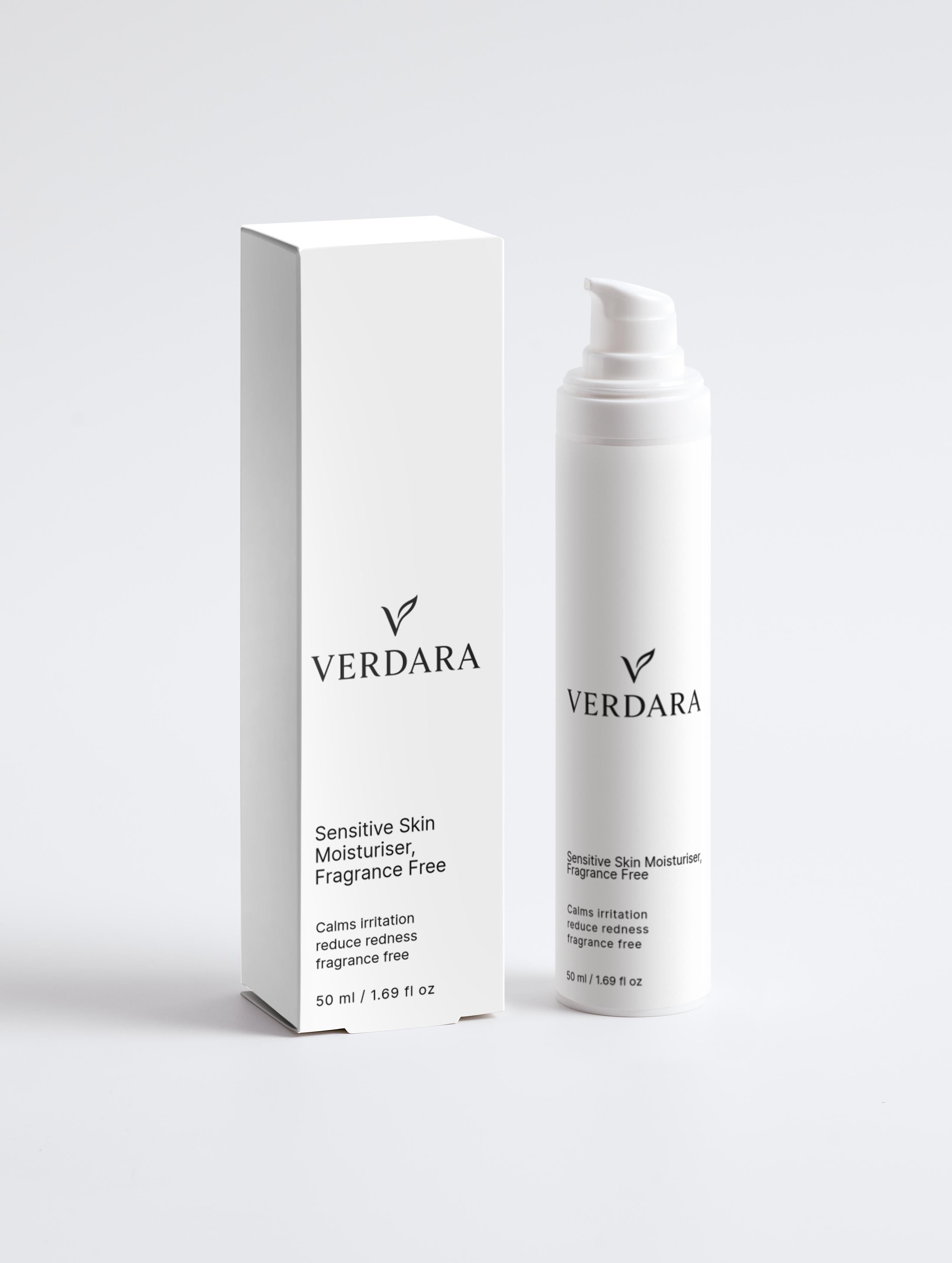 Sensitive Skin Moisturiser, Fragrance Free