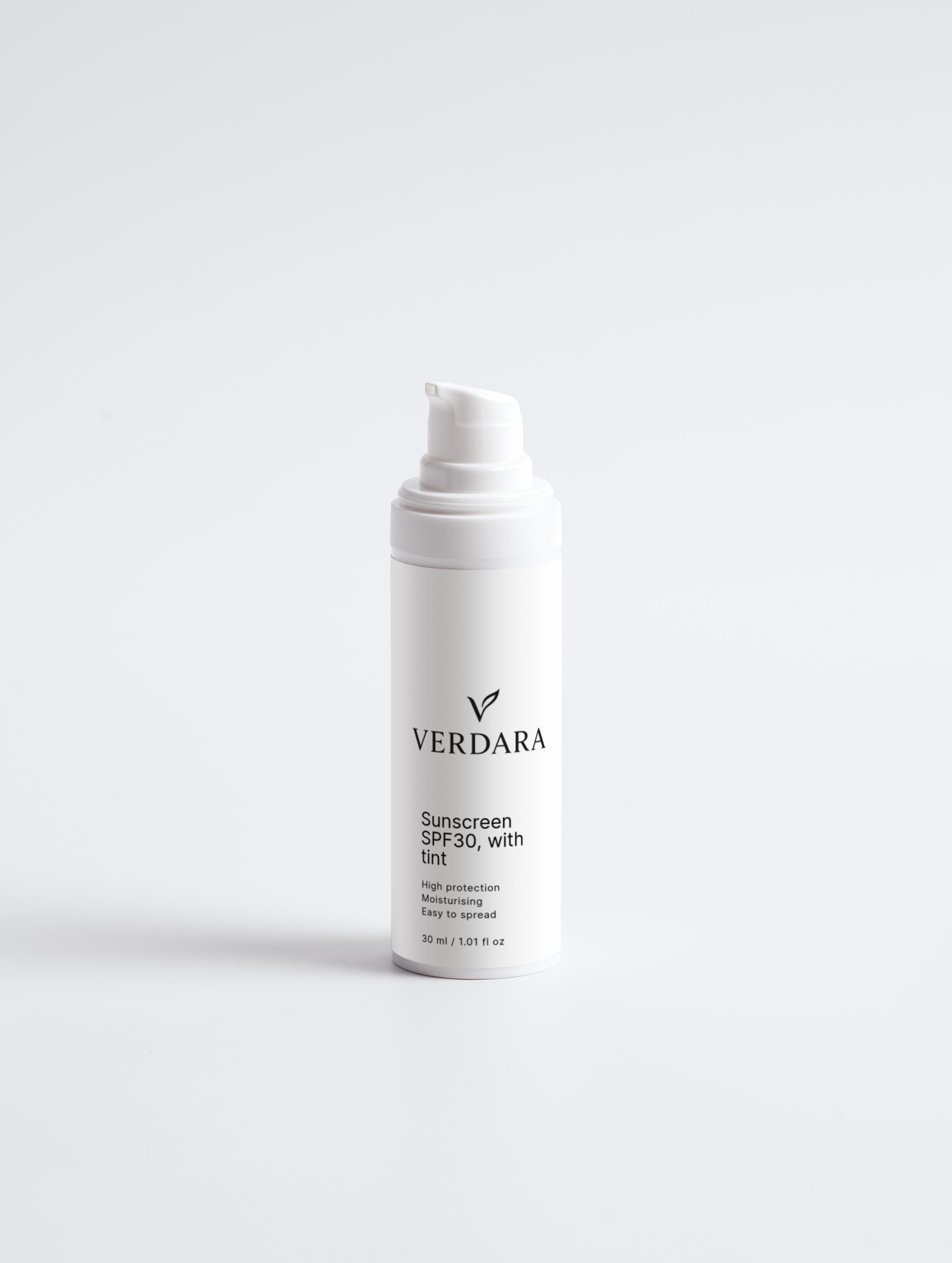 Sunscreen SPF30, with tint